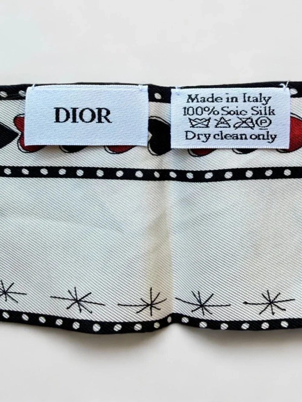 Christian Dior La Roue de la Fortune Mitzah Silk Scarf